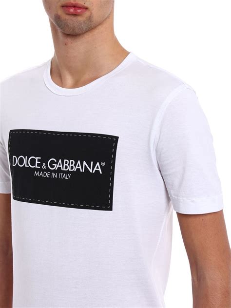 dolce gabbana mens t shirts sale|dolce gabbana signature shirt men.